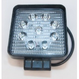Фара светодиодная квадратная 27 ватт 9*3W (МТЗ,ДОН, ACROS, Вектор) (Allroad)