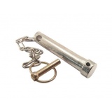 Палец центральной тяги В СБОРЕ С ЧЕКОЙ И ЦЕПОЧКОЙ ( Ф- 22 ) ( 70-4605312 )