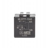 Реле (аналог 90.3747-10, 75.3777-10) 4-х контактное замыкающее с кронштейном (30А 12В)