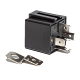 Реле (аналог 901.3747, 751.3777) 5-и контактное с кронштейном (20/10А 12В)