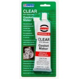 Герметик силиконовый прозрачный 85 гр. "ABRO"