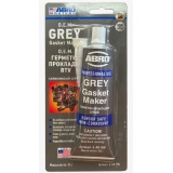 Герметик силиконовый серый 85 гр. "ABRO"