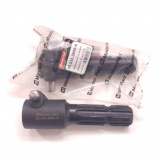 Переходник на кнопке (втулка-32х38 Z=8 шлиц., вал-29х35 Z=6 зубьев) (АК.125.003)