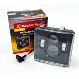 Фара дорожная квадратная ЛИНЗОВАННАЯ с диодным элементом долгого горения (уп.-12шт) Аналог ФГ-308М