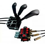 Комплект корпус МТЗ с рычагами и гидрораспределителем в сборе 1806