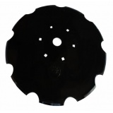 Диск «Ромашка» D=560, тол. 6мм, центр. Отв. 46Мм, 6 кв. отв.  13х13 на расстоянии 180мм