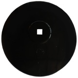 Диск «Гладкий » D=660 тол. 6мм, площадка 165мм, центр. кв. отв. 40х40мм