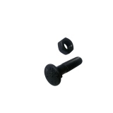 Болт лемешный с гайкой 10х45. Прочность 8.8