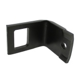 Зажим на раму 60х60 к S-образной стойке 45х12,45х10 (303765) черный RAL 9005 глянец толщина 8мм