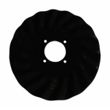 Диск «Волнистый» (Турбодиск)  17 дюймов (432мм), толщина 4мм, центр. кр. отв. 101,6мм , 4 отв. На ра