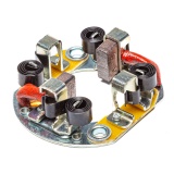 Траверса (щёткодержатель) стартера, МТЗ, ЗИЛ, КамАЗ, ГАЗ, 24 В, в сборе со щетками (ан. 243703102)