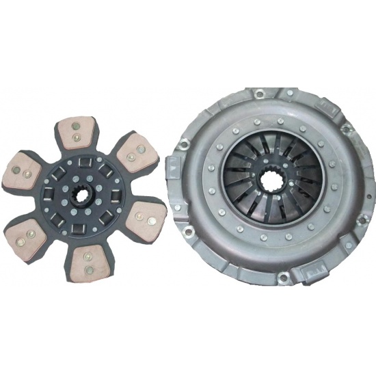 Муфта сцепления МТЗ ( ЛЕПЕСТКОВАЯ 80-1601090-Д + ДИСК КЕРАМИКА 80-1601130 ) ( 633308709 АНАЛОГ ) - 1