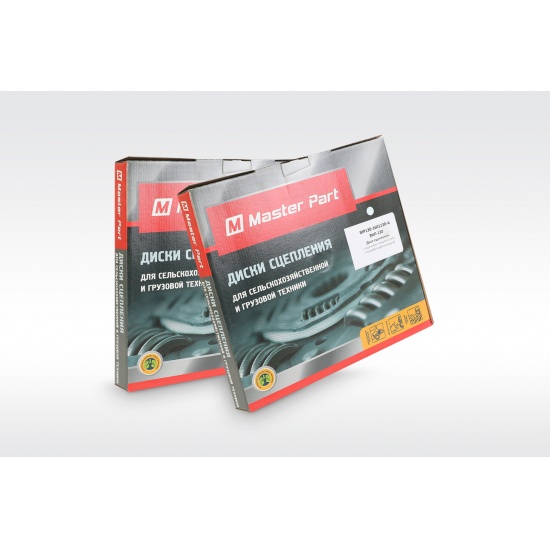 Диск сцепления ЗИЛ-130 ( закрытая конструкция ПРУЖИН демпфера,безасбестовые накладки ) ( Упак.- 4 шт - 1