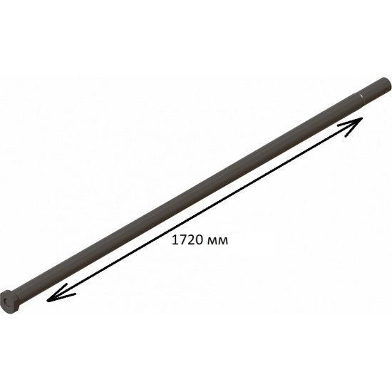 Ось батареи (L-1720мм) (БДТ-7) (-50) - 1
