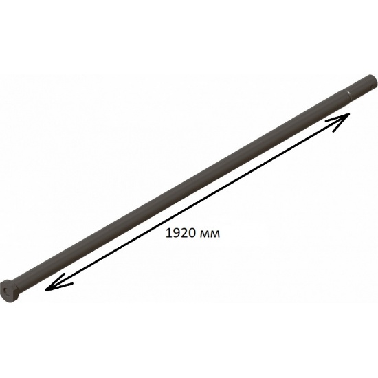 Ось батареи (L-1920мм.) (БДТ-7) - 1