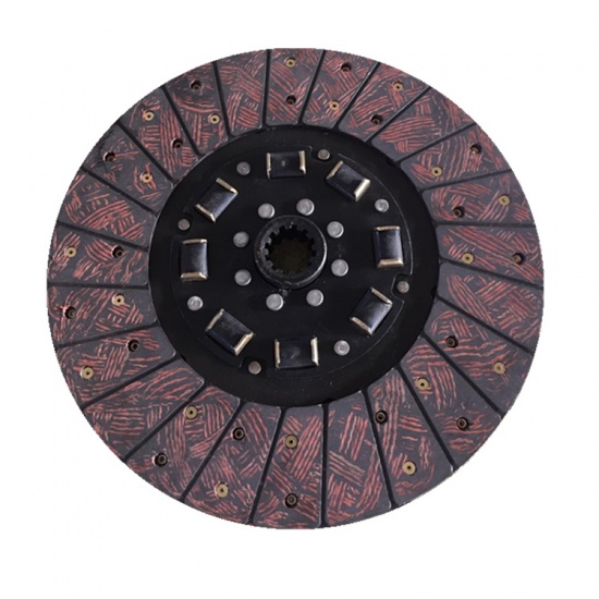 Диск сцепления МТЗ-1221 ( с резинкой+безазбестовая КРАСНАЯ НАКЛАДКА ) - 1