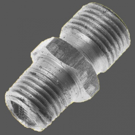 Штуцер переходника механизма блокировки МТЗ - 1