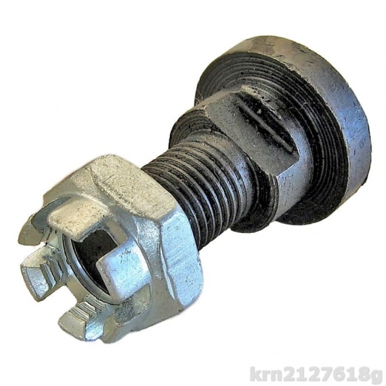 Болт крепления ножа ротора косилки КРН-2.1 с КОРОНЧАТОЙ ГАЙКОЙ (КРН 03.614) М14х1,5/2 - 1
