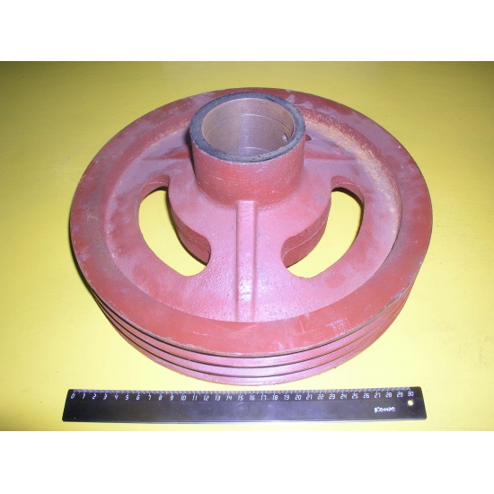 Шкив большой 3-х ручейный КРН - 1