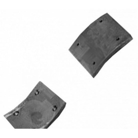 Колодка тормозная Т-150 (накладная) - 1