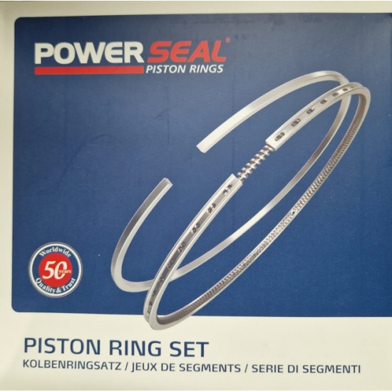 Кольца поршневые Д-260 (3-канавочный) d=110.0 (POWER SEAL) (Турция) - 1