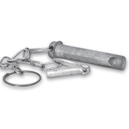 Палец центр. тяги в сборе( палец, чека, цепочка ) - 1