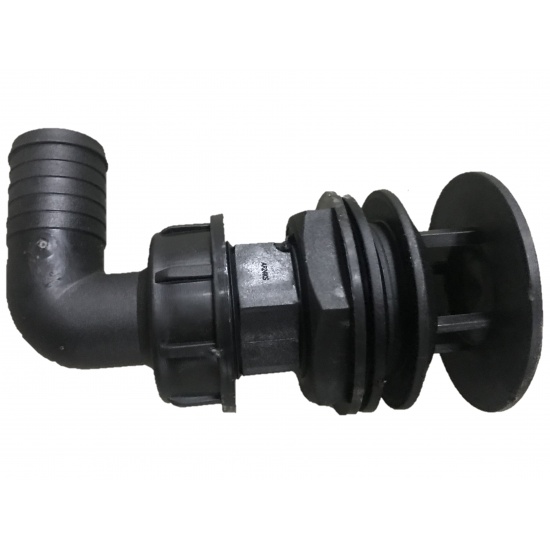 Колено сливное (32мм) (АР24KS40) (Антизавихритель) - 1