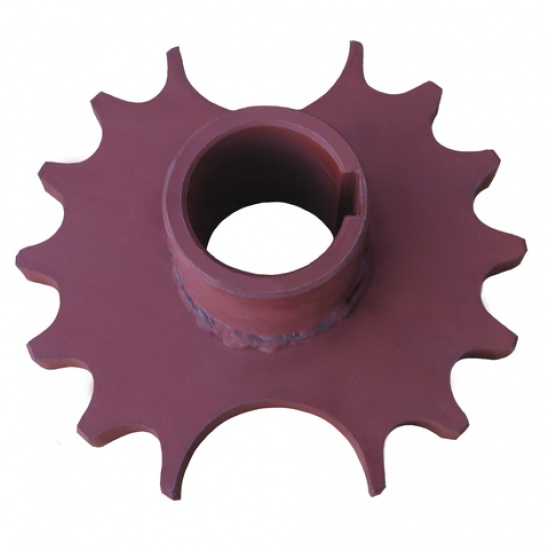 Звездочка прессующего механизма ПРФ под шпонку (Z=14) - 1