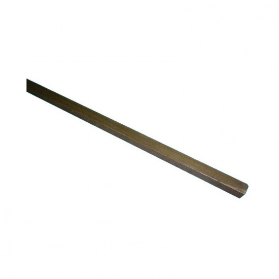 Вал левый высевающего зернового аппарата (квадрат 16x16) Без отверстий - 1