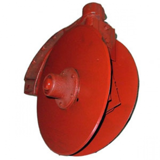 Сошник узкорядный двухстрочный (2-х дисковый в сборе) (75мм) - 1