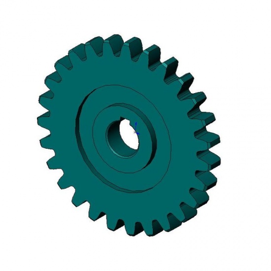 Шестерня механизма передач (z=27) - 1