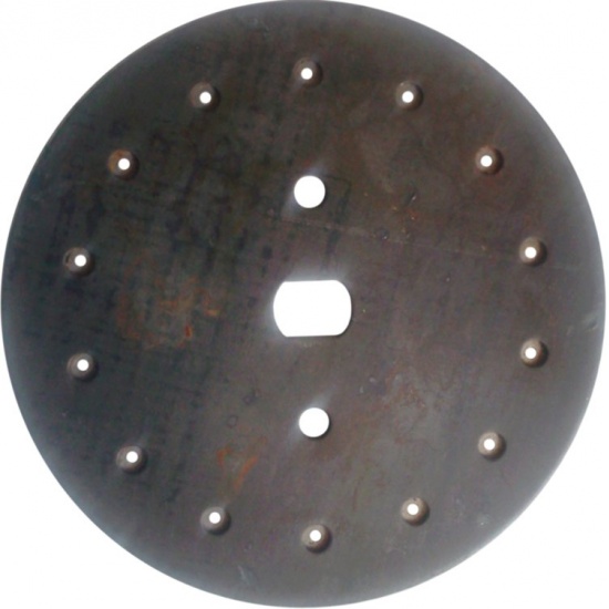 Диск высев.аппарата ( полуглухой, 14 отв ) ( СТАЛЬ ) СУПН-8 - 1