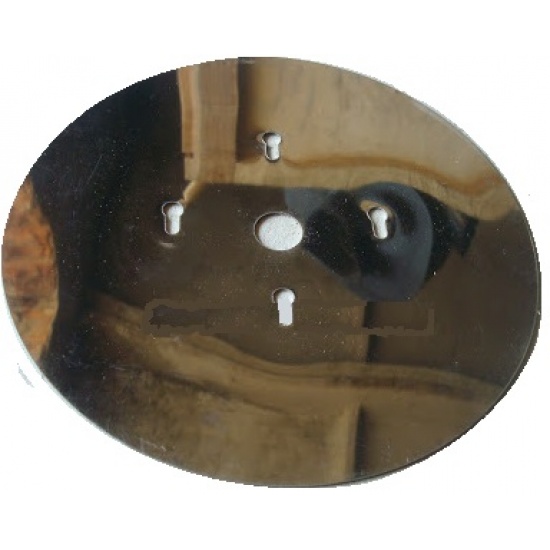 Диск высев.аппарат ( глухарь тол -1,2мм, б/отв) 4замочн.отв., D=20/220) (НЕРЖ) УПС - 1