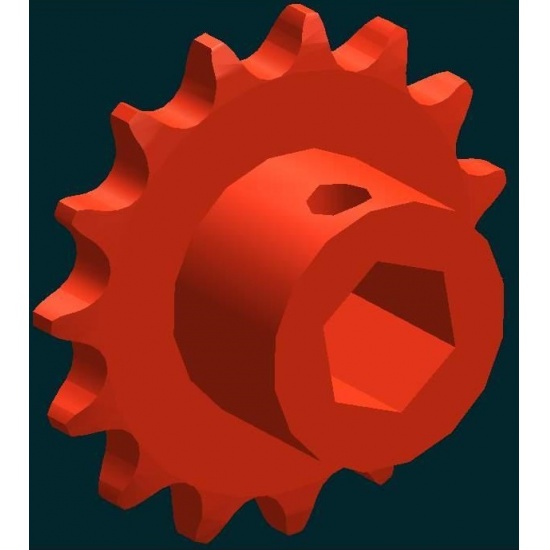 Звездочка  ( Z=15, t=15,875) ( УПС ) - 1