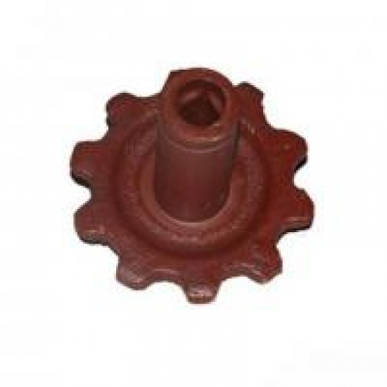 Звездочка (z=10 t=31,75) 16*16 вала высевающего аппарата - 1