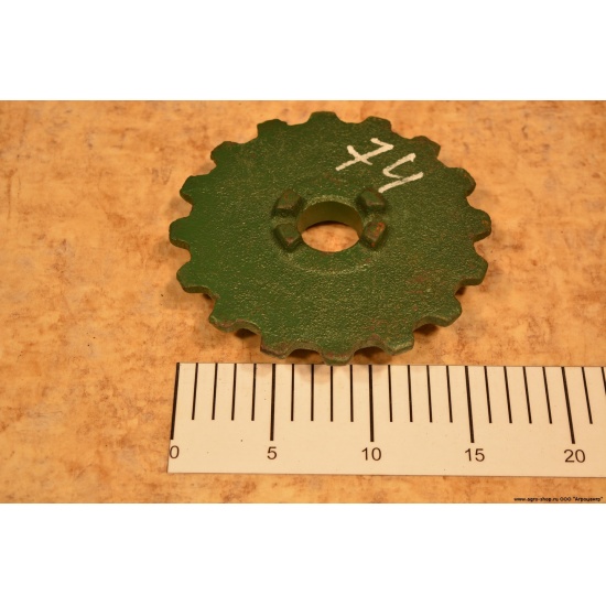 Звездочка (z=16 t=31,75) редуктора (СЗ-3,6,СЗП-3,6) - 1