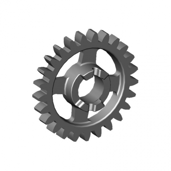 Зубчатка редуктора ( колесо зубчатое z=25 ) ( СЗ СЗП ) - 1