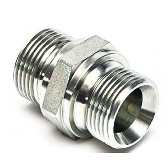 Штуцер соединительный РВД (М22*1,5-М22*1,5) (S22) - 1