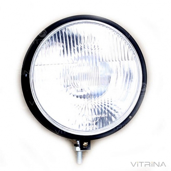 Фара тракторная передняя 12В ( металл ) - 1