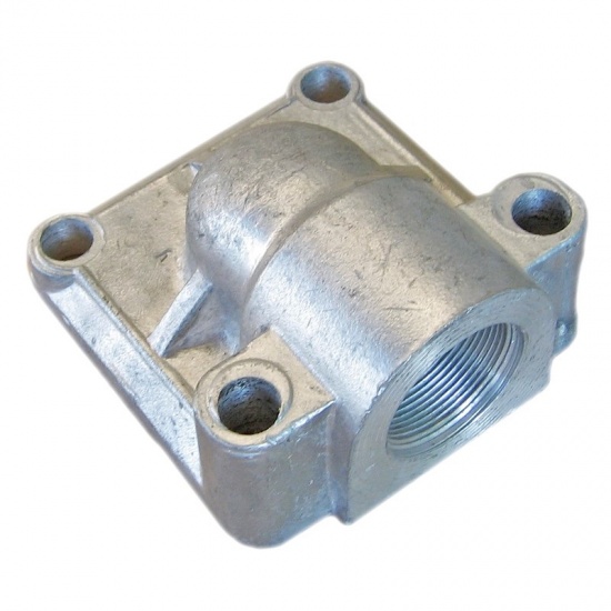 Фланец НШ-100 ( муфта угловая ) 10.09.06.012А (выход)(с резьбой) - 1