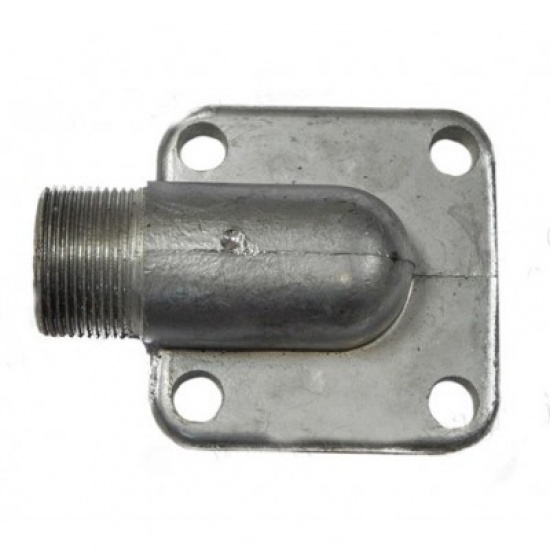 Фланец НШ-50 угловой с соединителем S41 (М33*2,0) - 1