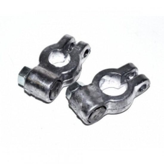 Клемма АКБ ( КОМПЛЕКТ +/- ) (свинец) - 1