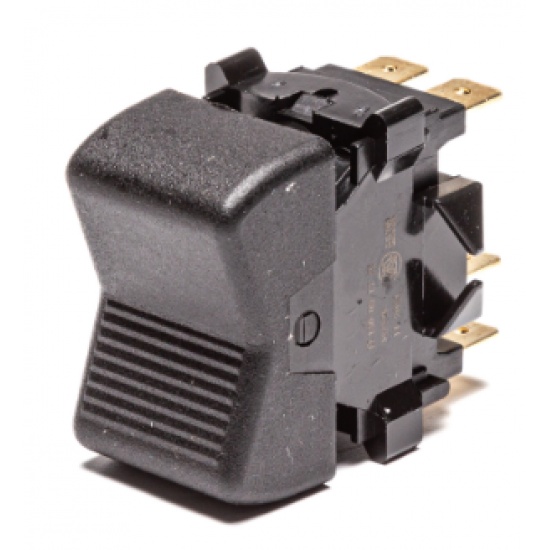 Переключатель клавиша без символа 12/24 В (АВТОЭЛЕКТРИКА) - 1