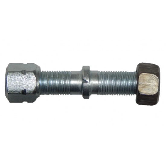 Шпилька ступицы 2-ПТС-4 ( ЛЕВАЯ С ГАЙКАМИ ) ( М18х1,5 ) - 1