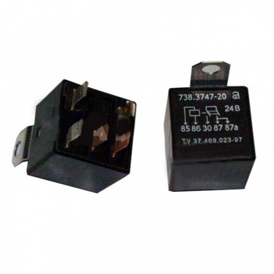 Реле стартера ( 12В ) 5-контакт аналог 35.3787 50/15А ЗИЛ ГАЗ КАВЗ - 1