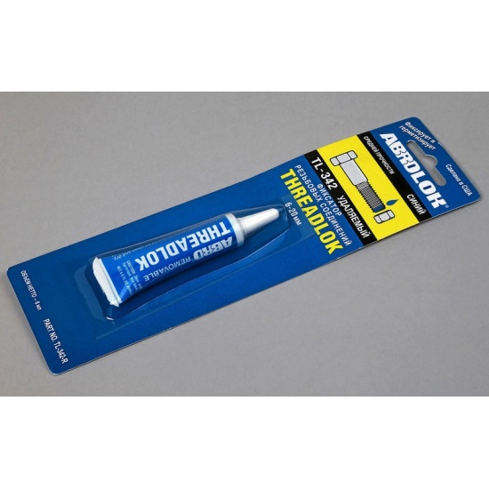 Фиксатор резьбы ABRO синий средней прочности, разьемный 6мл. - 1