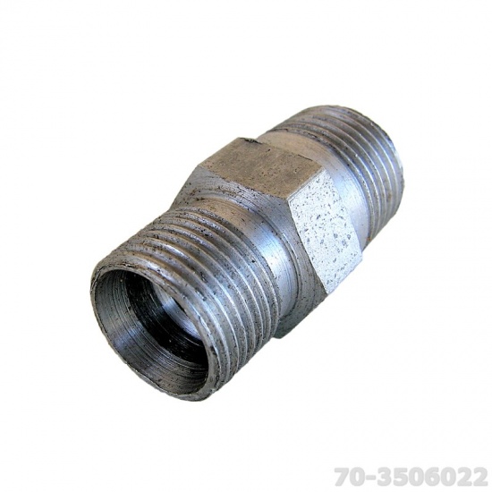 Штуцер МТЗ пневмопривода тормозов ввертный - 1