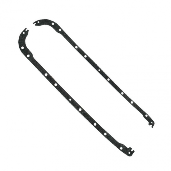 Прокладка масляного картера Д-240 МТЗ (паронит 2мм)  (комплект 2 шт.) - 1