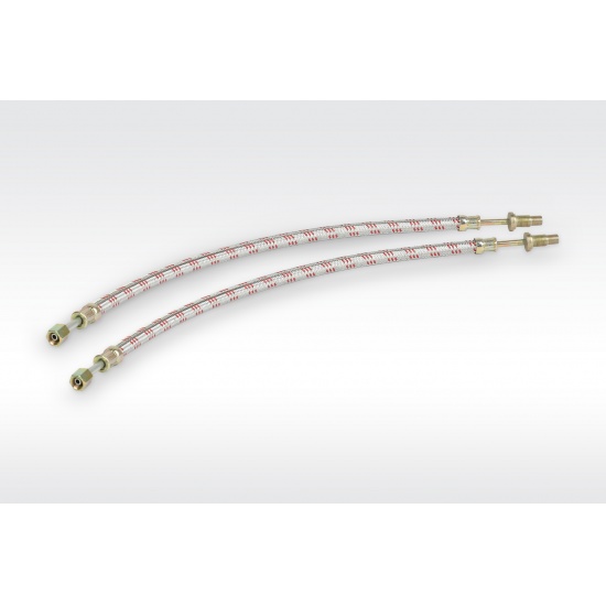 Шланг давления масла в МЕТАЛЛИЧЕСКОЙ ОПЛЕТКЕ ( L=530 мм ) ( Упак. - 10 шт. ) - 1