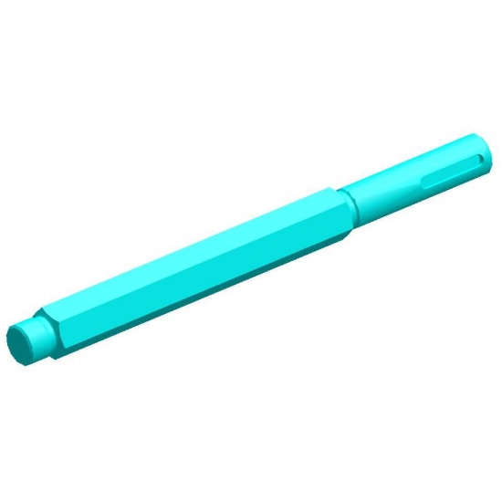 Вал L=263 мм короткий механизма передач - 1